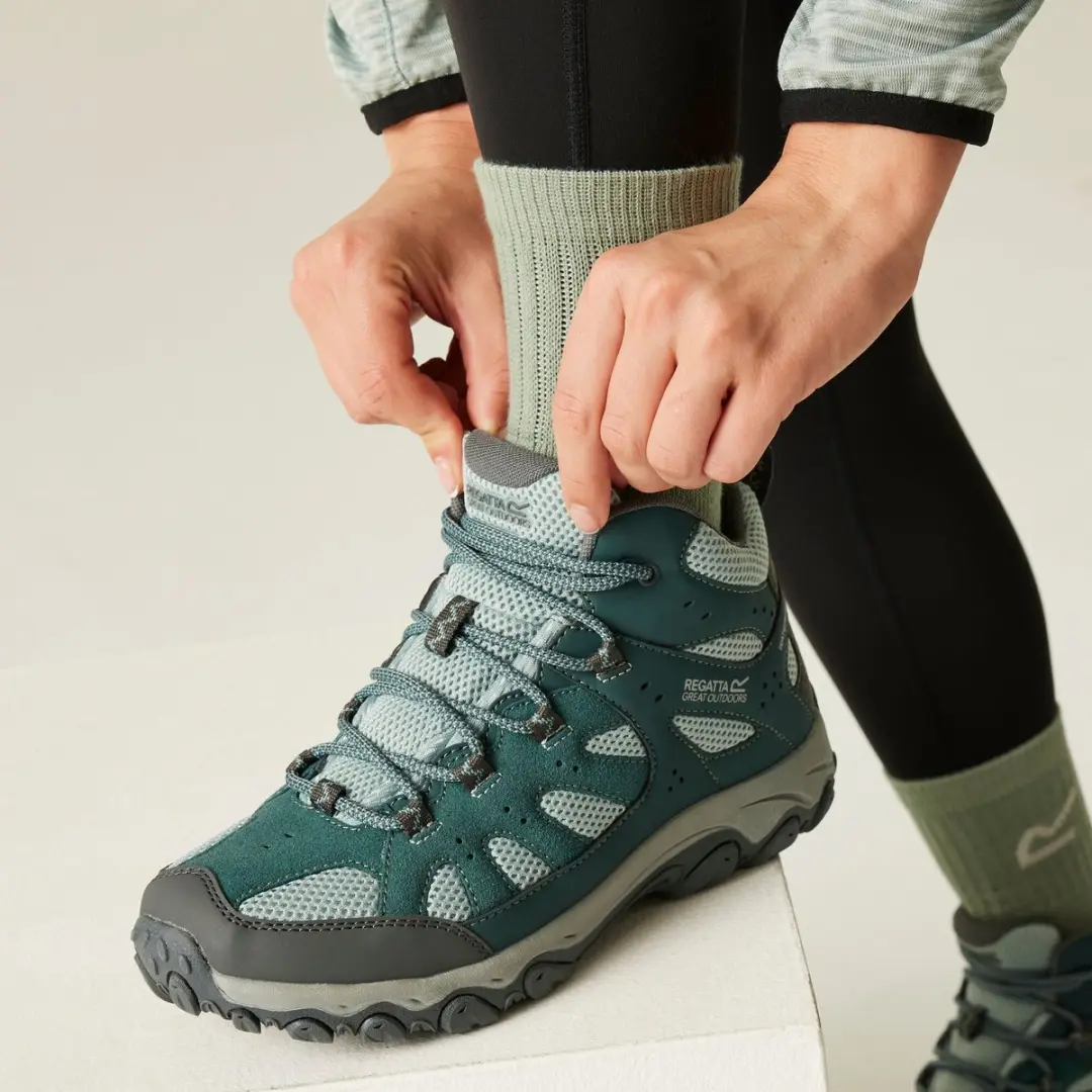 Regatta Edgepoint IV Wandelschoenen Dames - 37 - Groen - afbeelding 3 van 6