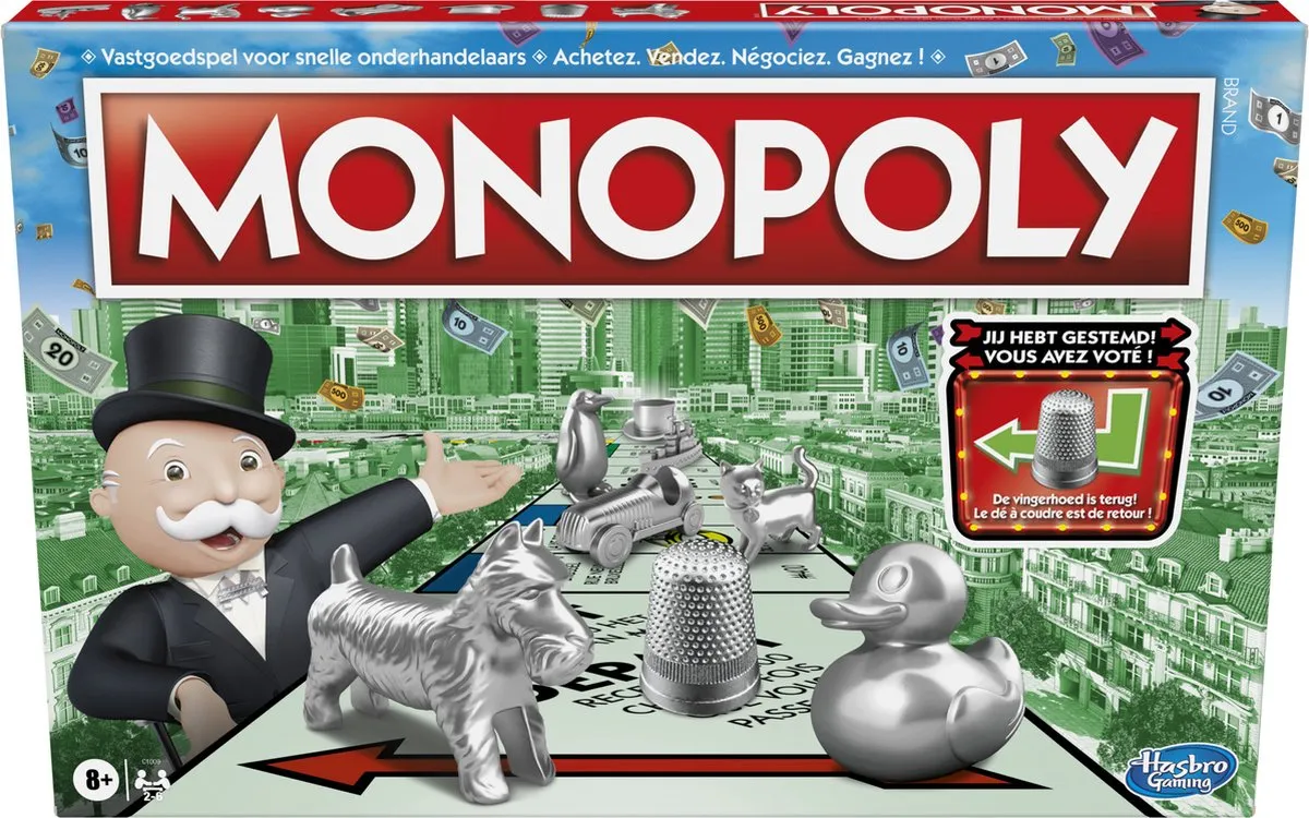 Monopoly Classic Belgische Editie Gezelschapsspel