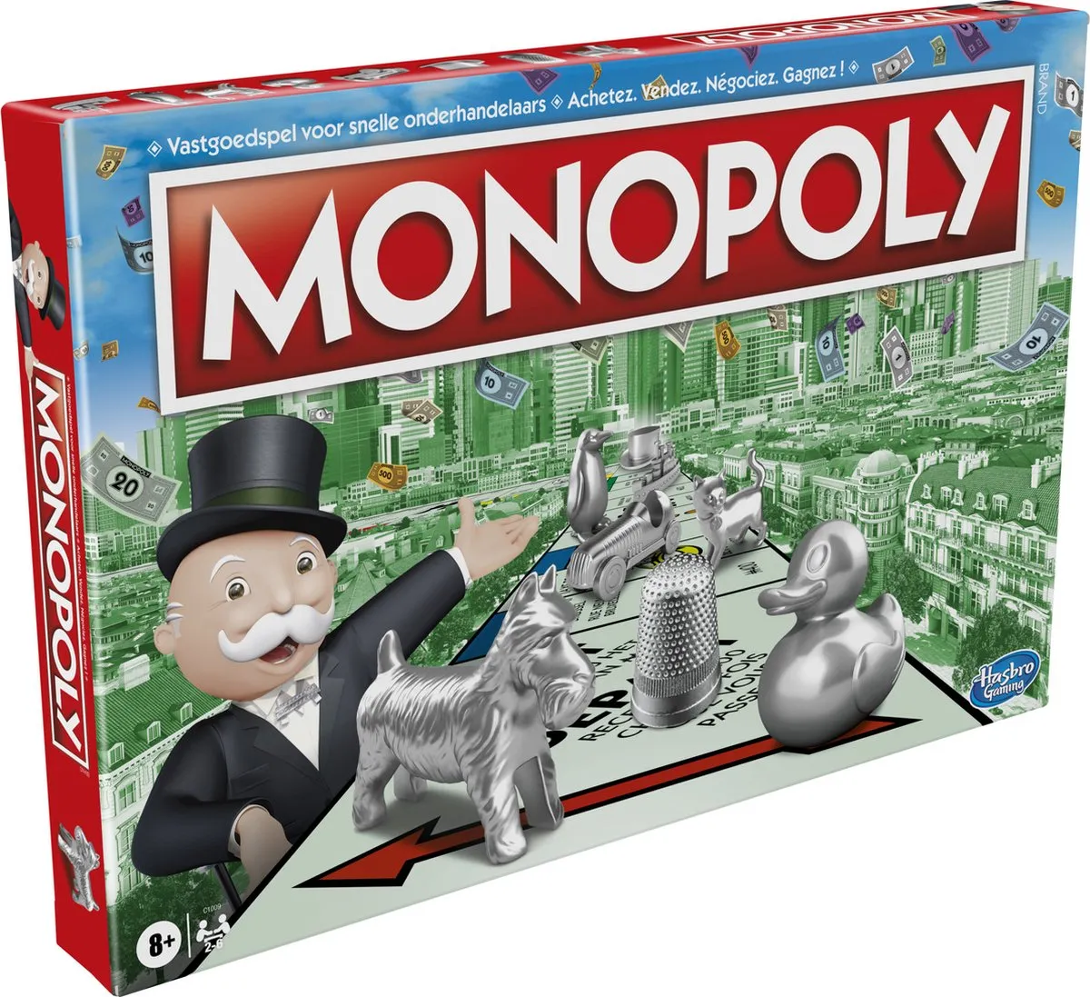 Monopoly Classic Belgische Editie Gezelschapsspel - 2-6 Spelers