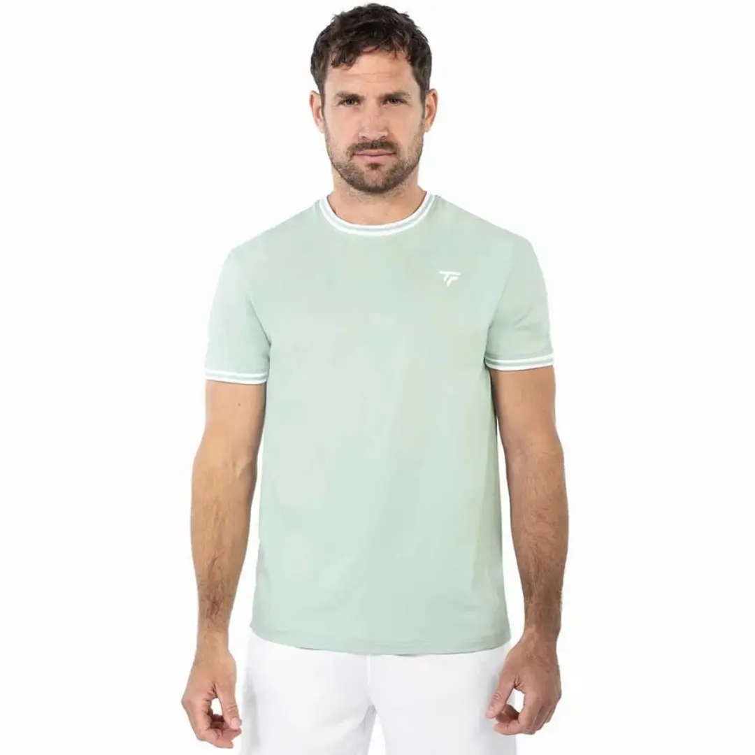 Tecnifibre Team Stretch T-shirt Met Korte Mouwen Groen S Man