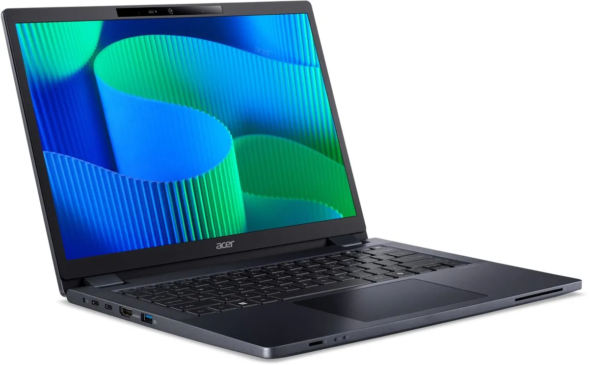 Acer TravelMate TMP414-53-54BW Laptop - i5-1335U - 16GB - 1TB SSD - 14" IPS - Zwart