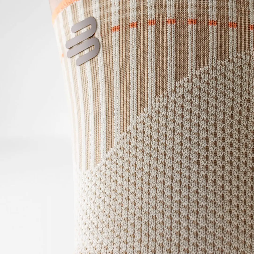 Bauerfeind Sports Outdoor Kniebrace Maat M - Oranje/Beige