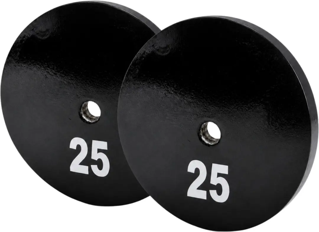 Set Gietijzeren Halterplaten 2 x 25 kg