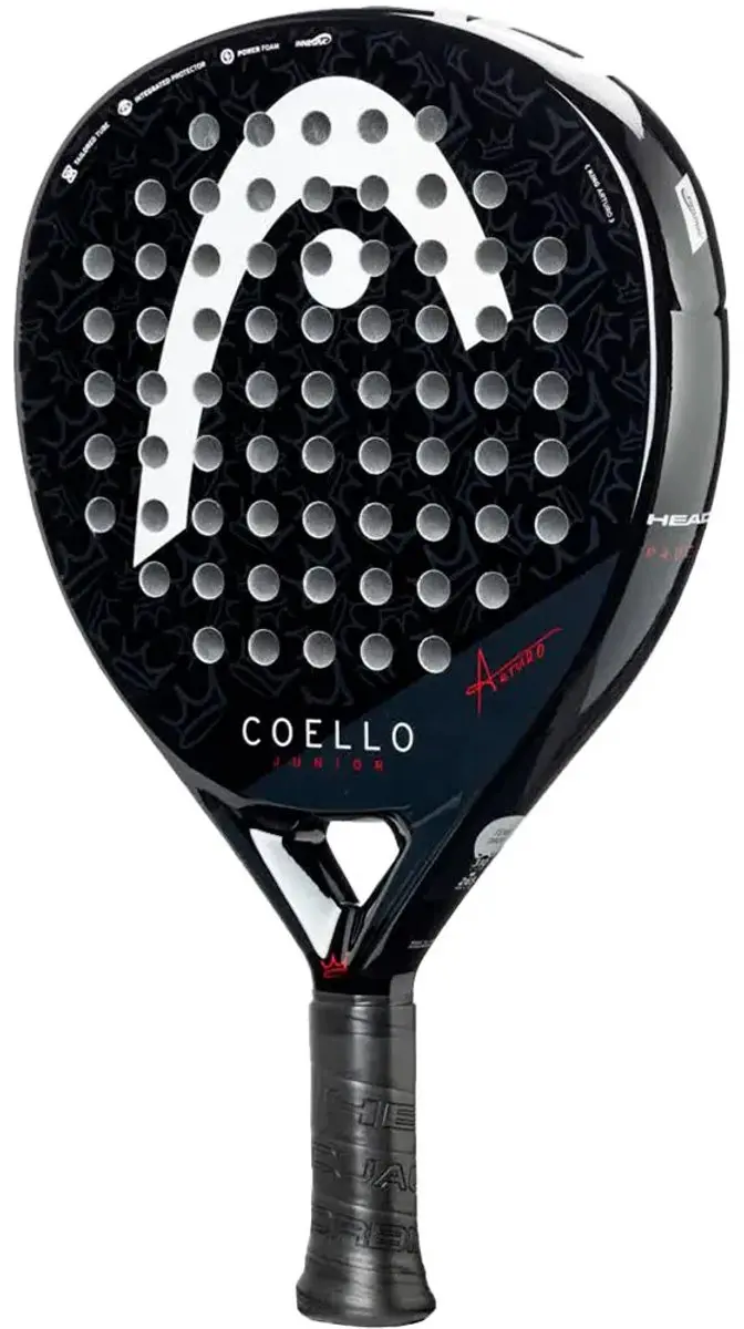 Head Coello Junior 2025 Padelracket - L0 - Zwart
