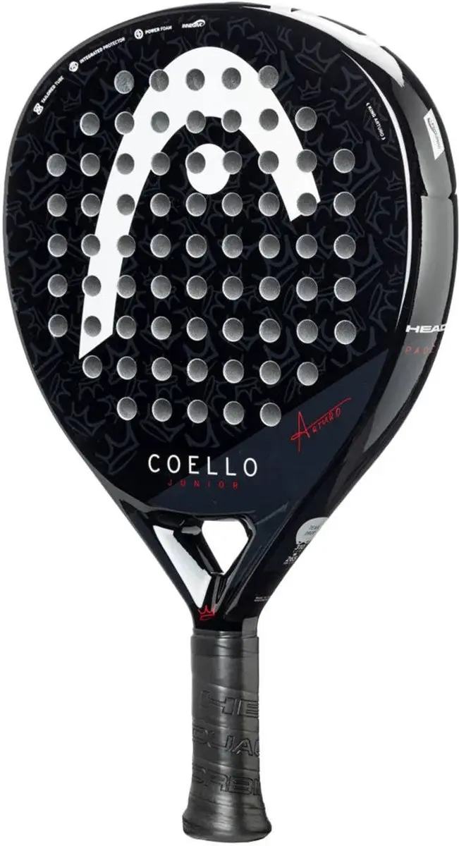Head Coello Junior 2025 Padelracket - L0 - Zwart