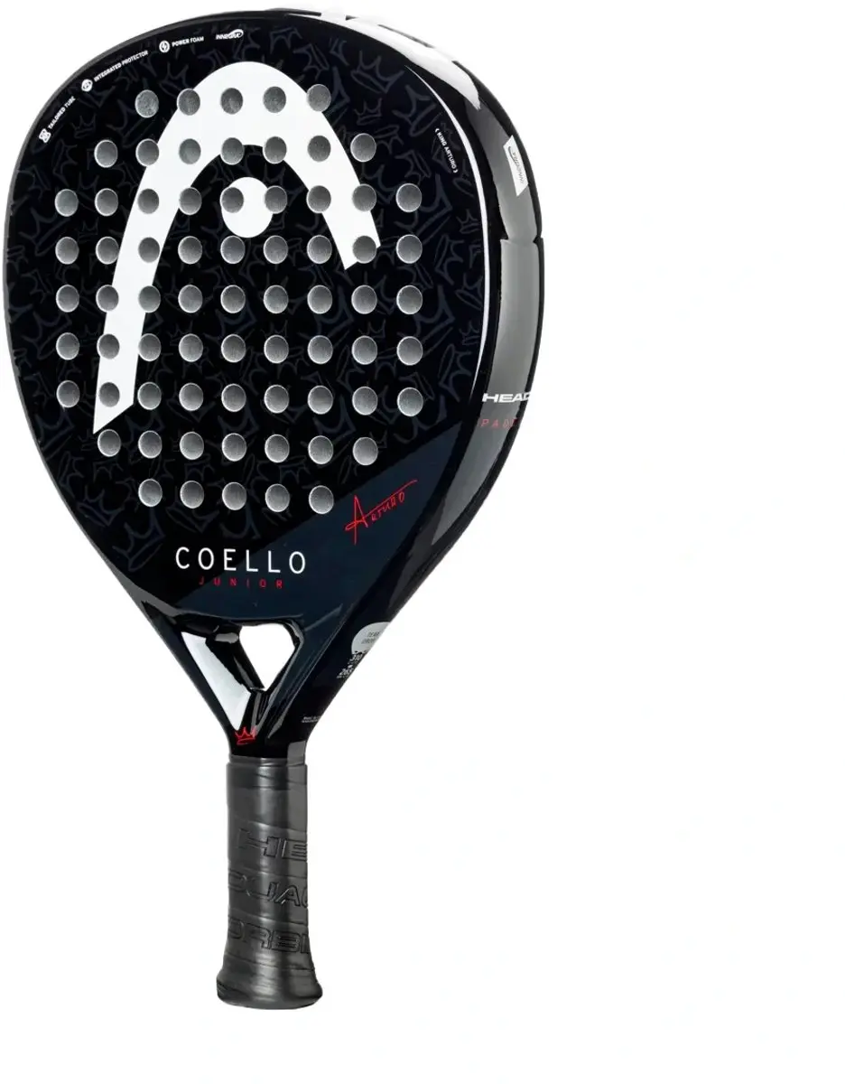 Head Coello Junior 2025 Padelracket - L0 - Zwart