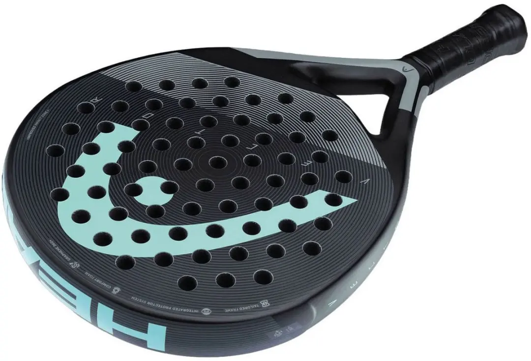 Head Vector 25 Padelracket - Zwart/Lichtblauw