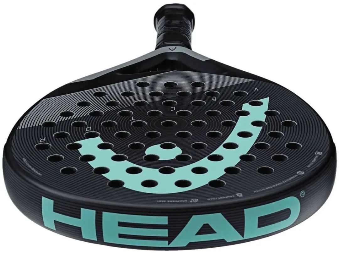 Head Vector 25 Padelracket - Zwart/Lichtblauw
