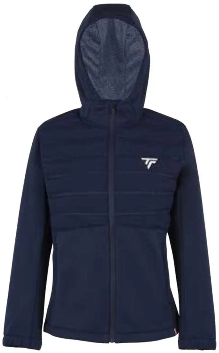 Tecnifibre Bombshell Softshelljack Blauw L Vrouw