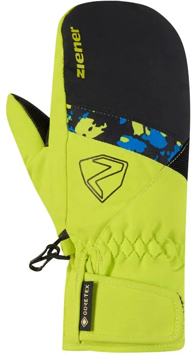 Ziener Levin-z Gore-Tex Handschoenen - Kinderen Maat 7 - Geel