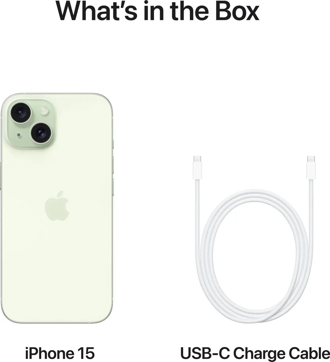 Apple iPhone 15 MTPA3PX/A - 256GB - Groen
