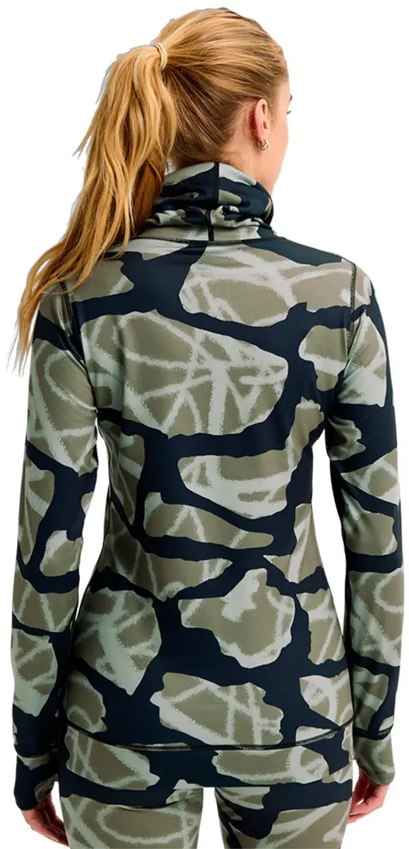 Burton Midweight Lange Mouwen Basislaag Graffiti Camo S