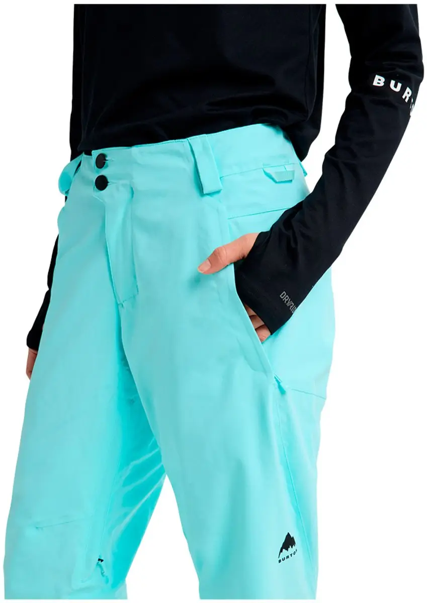 Burton Reserve 2L Stretch Slim Broek - XS - Light Teal