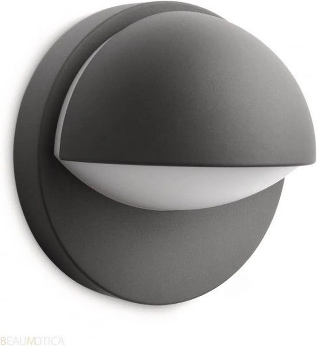 Philips June Buitenwandlamp Antraciet - 1 Lichtpunt