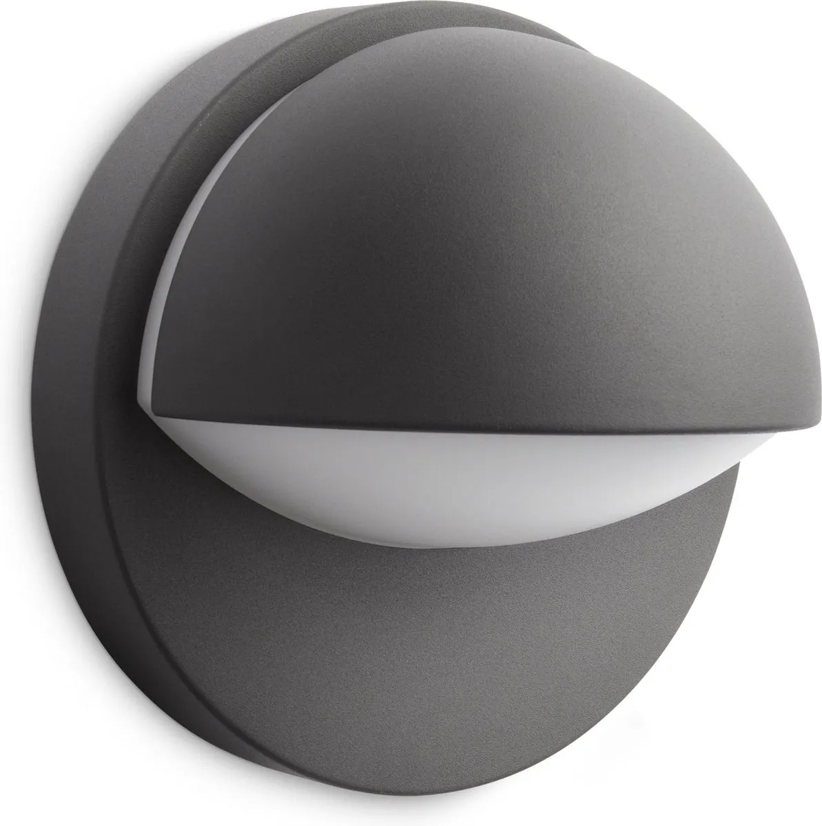 Philips June Buitenwandlamp Antraciet - 1 Lichtpunt