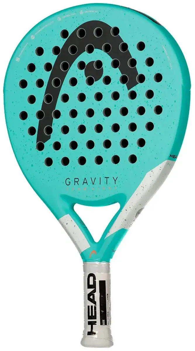Head Gravity Team Light 2024 Padelracket - L0 - Wit