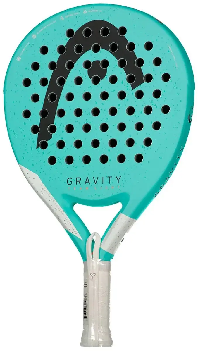 Head Gravity Team Light 2024 Padelracket - L0 - Wit