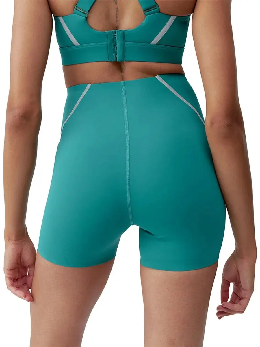 Born Living Yoga Luna Korte Leggings L - Biscay Green