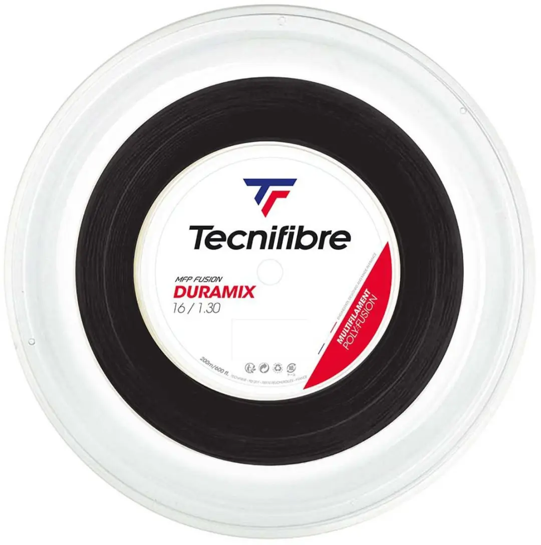 Tecnifibre Duramix Tennisracketsnaar 200 M Transparant 1.25 mm