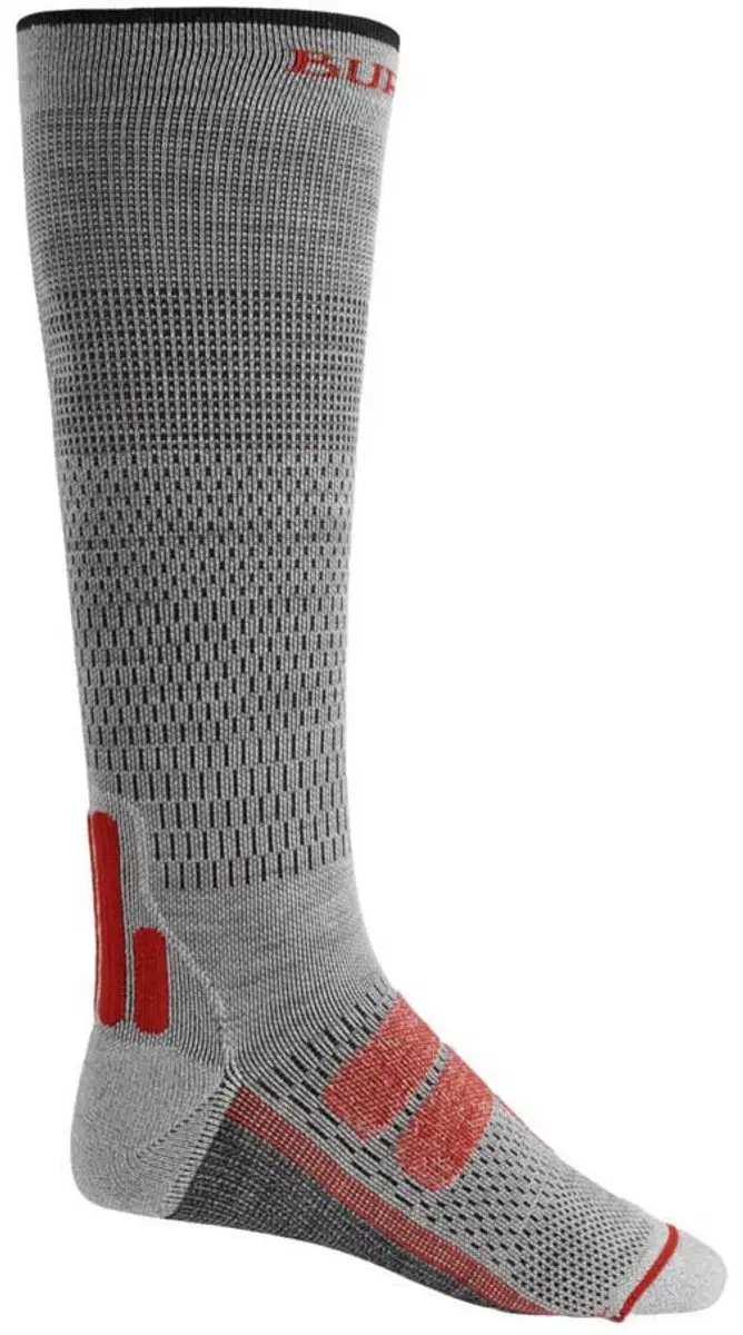 Burton Performance + Ultralight Compression Sokken Grijs EU 43 1/2-46 1/2 Man