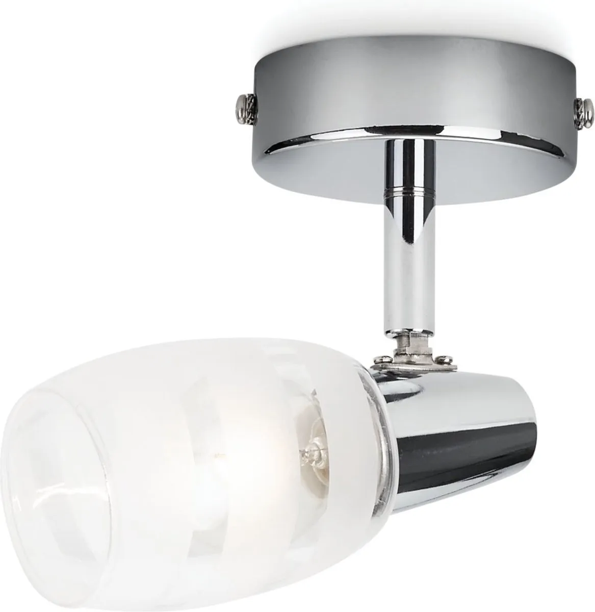Philips Essentials 5028211E7 Oppervlakspot E14 - 2 Stuks - Chroom