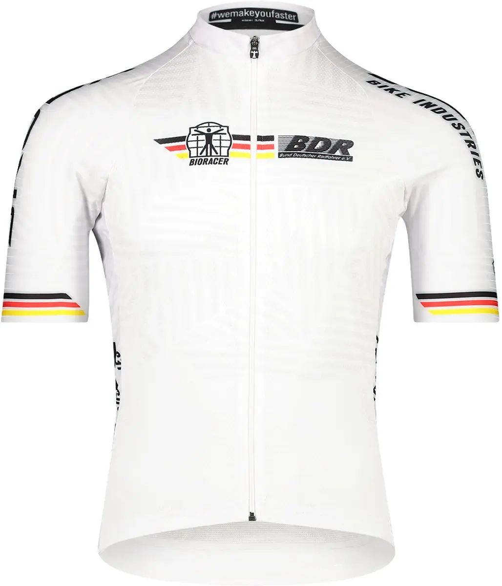 BIORACER Offical BDR Icon Fietsshirt Heren Wit