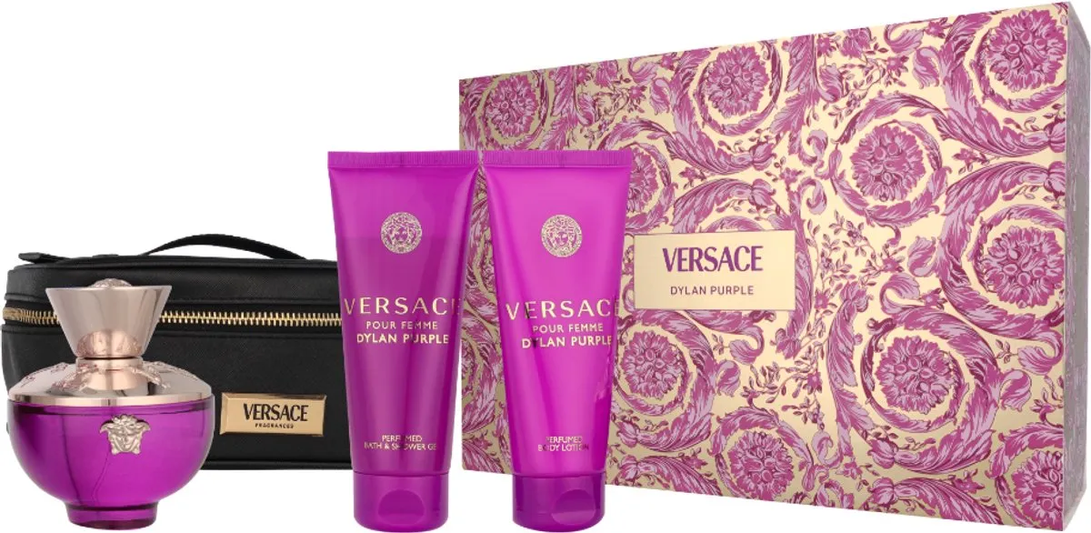 Versace Dylan Purple Giftset - 300ml (4 stuks) - afbeelding 6 van 6