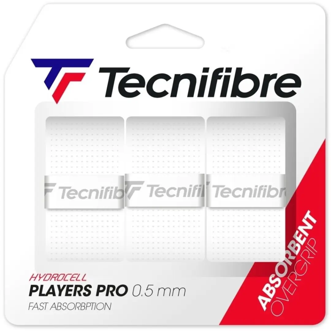 Tecnifibre Players Pro Overgrip Wit Uitvoering : Players Pro Wit