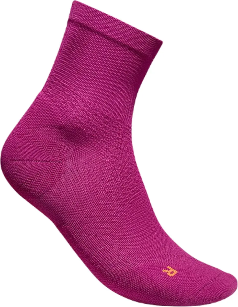 Bauerfeind Sports Run Ultralight Low Cut Dames Compressiekousen - Berry