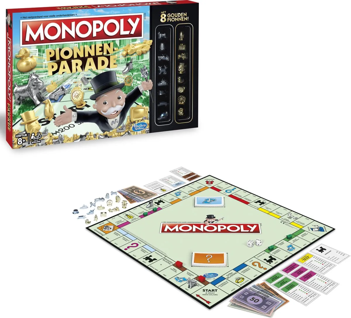Monopoly Pionnenparade Bordspel C0087104 - 2-6 Spelers