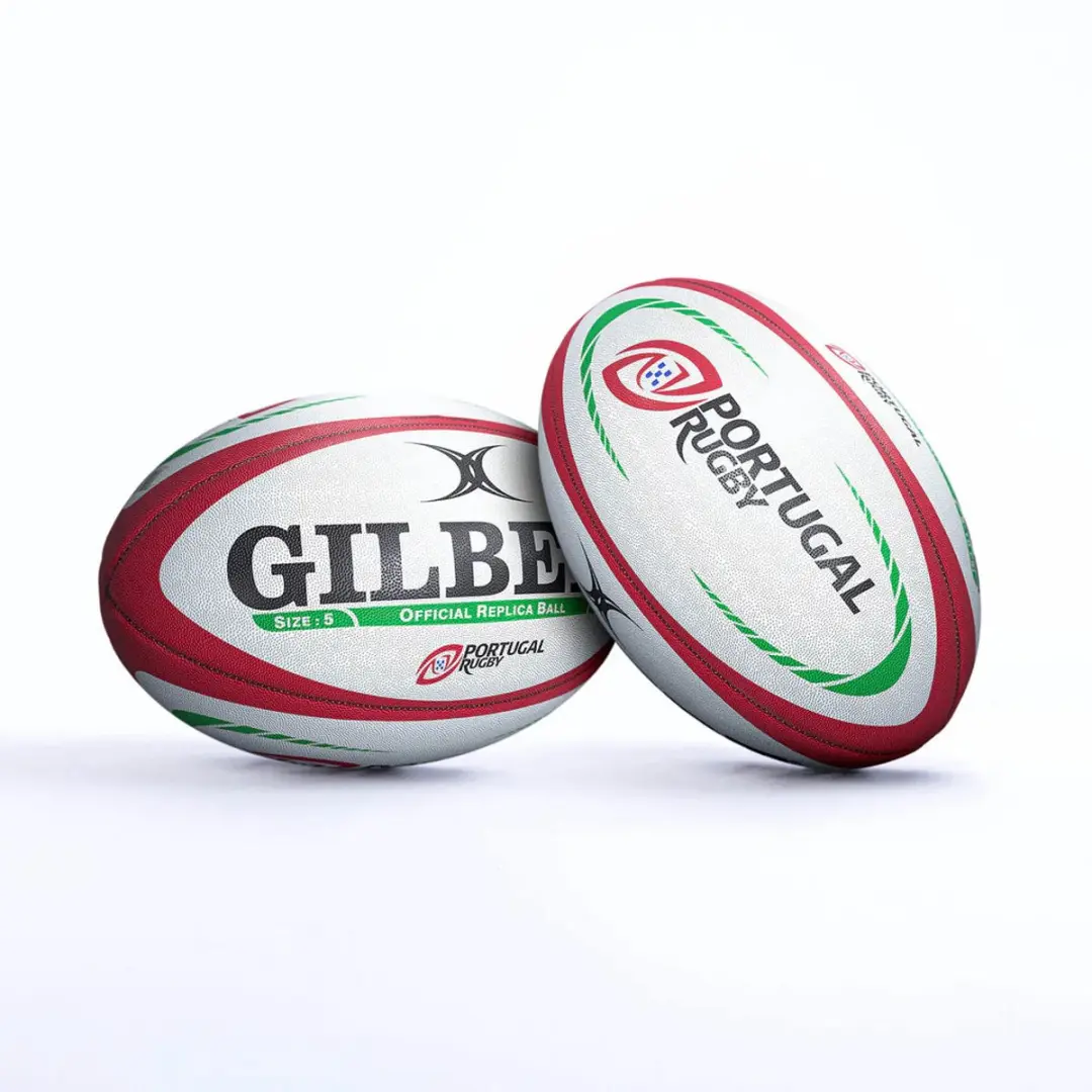 Gilbert Rugbybal Replica Portugal Maat 5 - Multikleur