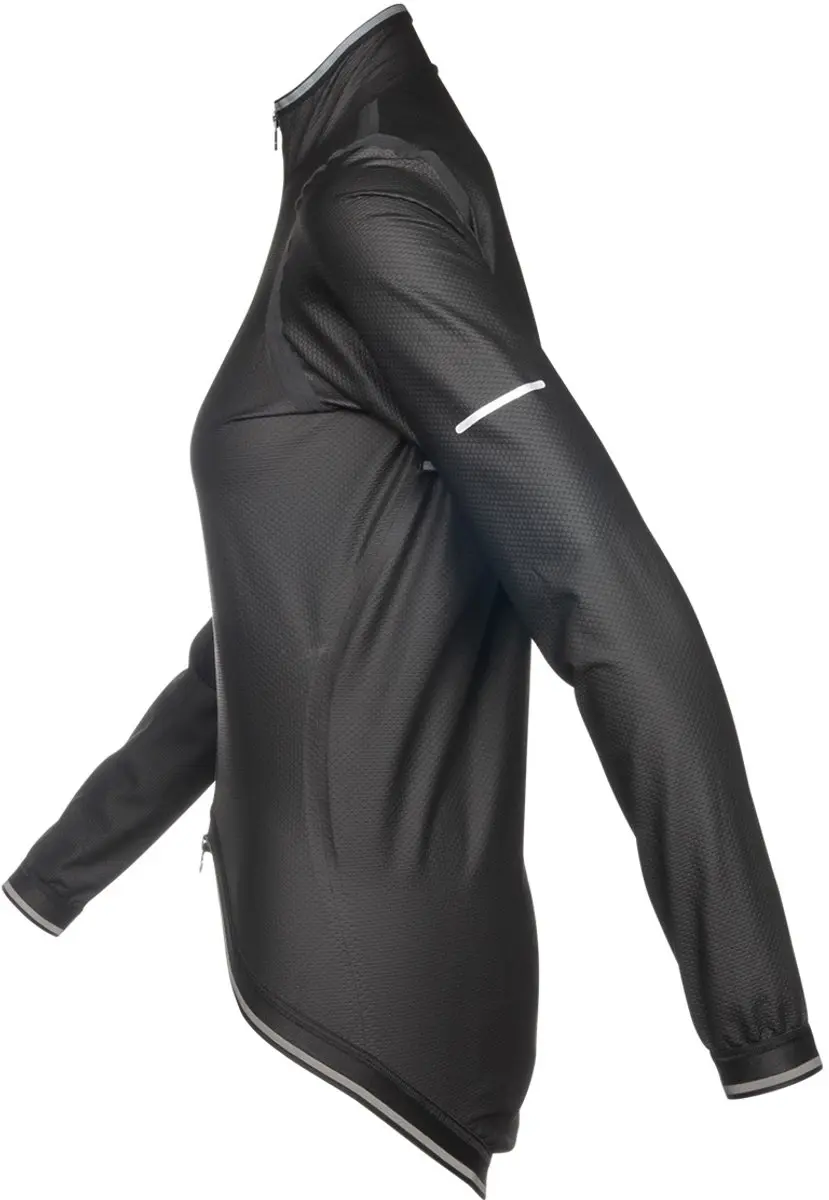 Bioracer Kaaiman Regenjas Fiets Dames - Zwart - Maat S