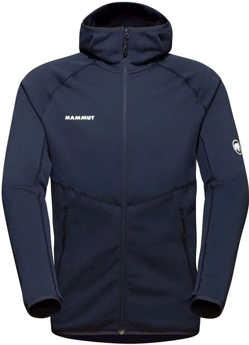 Mammut Aconcagua Fleece Met Volledige Rits Blauw M Man