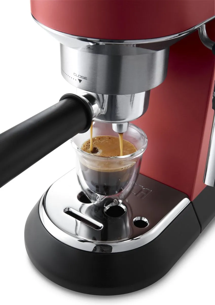 De'Longhi Dedica EC685.R Pistonmachine - Rood - afbeelding 6 van 6