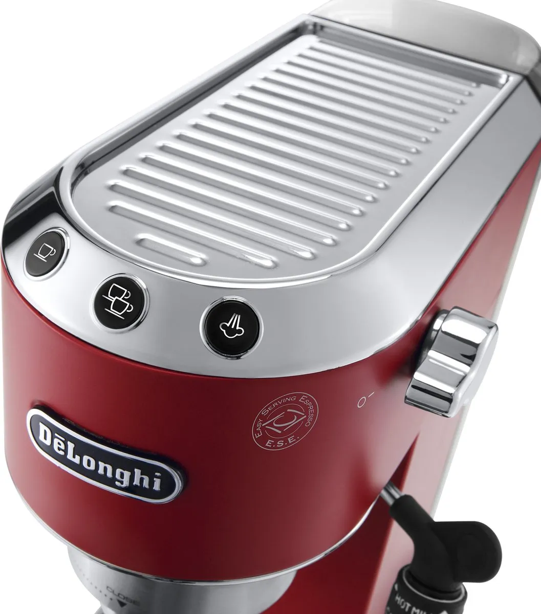 De'Longhi Dedica EC685.R Pistonmachine - Rood