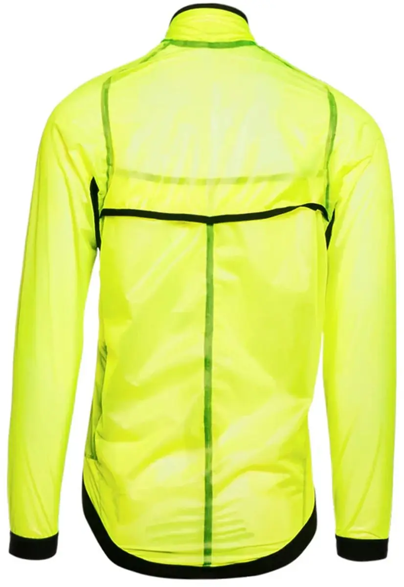 Bioracer Epic Wielerregenjas Fluo Yellow Maat M
