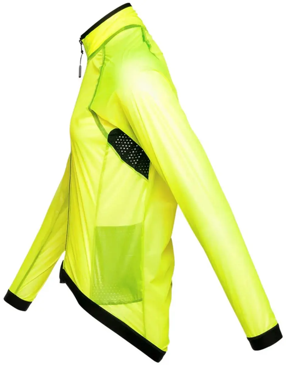 Bioracer Epic Wielerregenjas Fluo Yellow Maat M