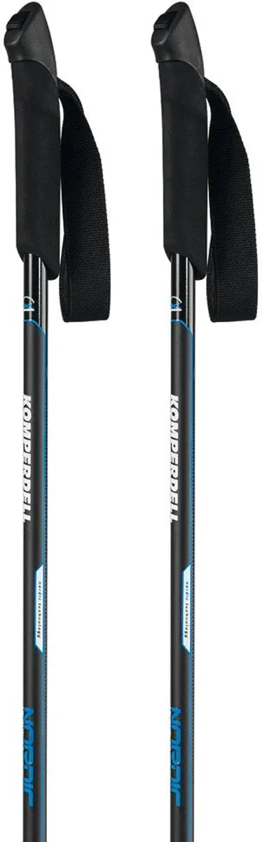 Komperdell Nordic Adventure Stokken Zwart 145 cm