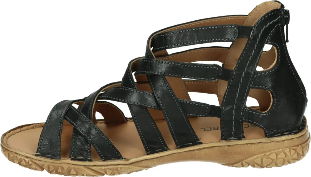 Josef Seibel IVY 06 Dames Sandalen - 41 - Zwart