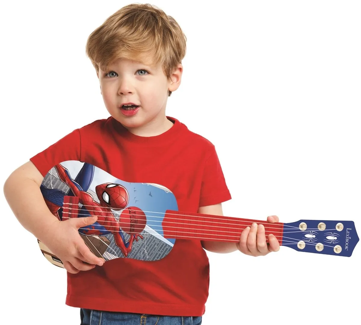 Spider-Man Gitaar - 53 cm - Multicolor