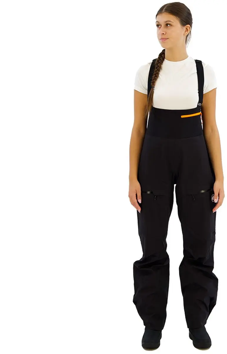 Mammut Haldigrat Hardshell Bib Broek Bruin 36 / Regular Vrouw