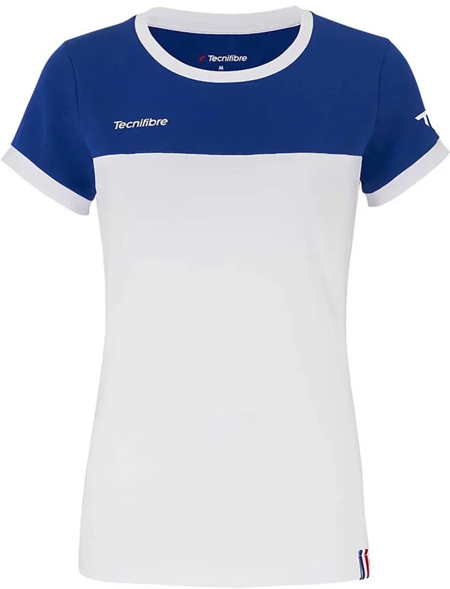 Tecnifibre F1 Stretch T-shirt Met Korte Mouwen Wit 12-14 Years Meisje
