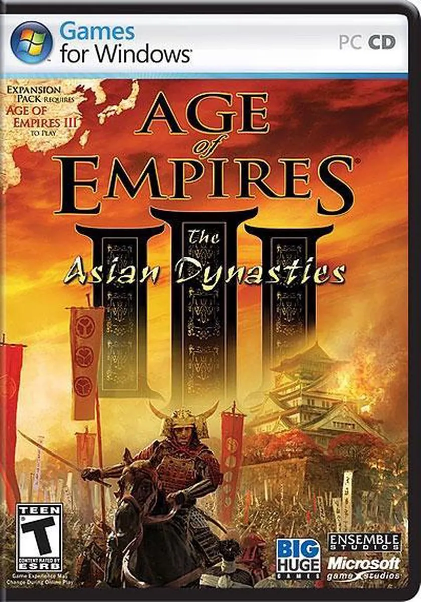 Xbox Age of Empires III Asian Dynasties