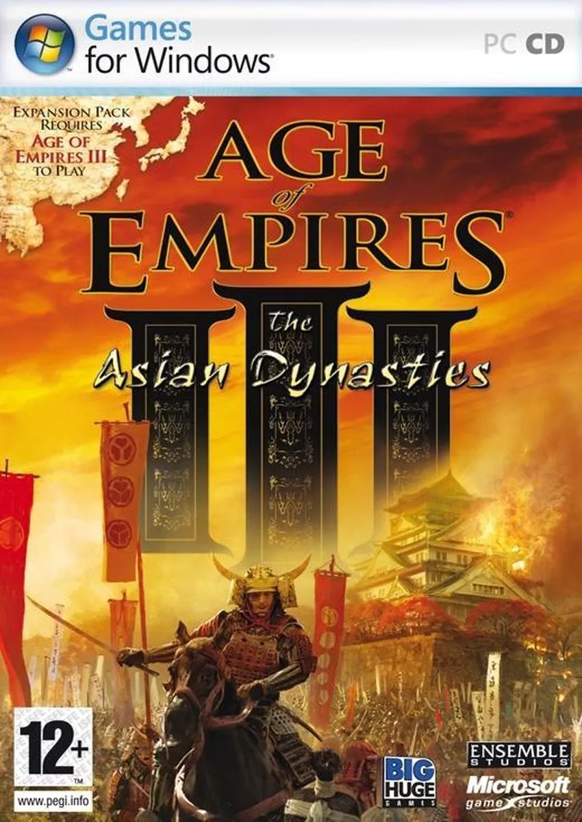 Xbox Age of Empires III Asian Dynasties