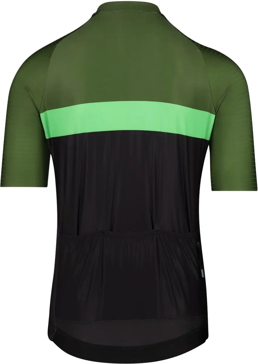BIORACER Icon Fietsshirt Kleurblok Groen