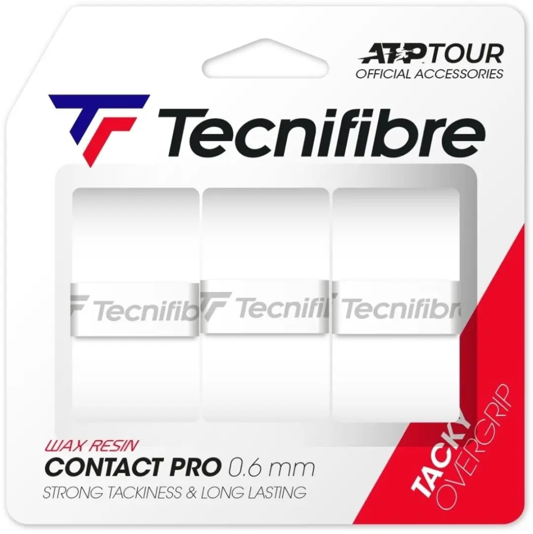 Tecnifibre Contact Pro Overgrip Wit Uitvoering : Contact Pro Wit