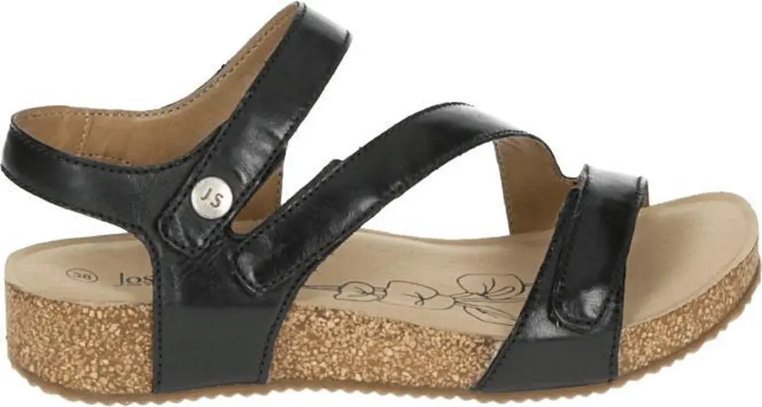 Josef Seibel Vrouwen Sandalen Kleur: Zwart Maat: 40