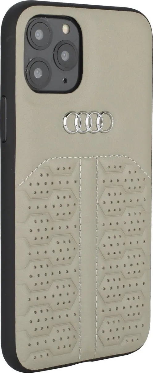 Audi A6 iPhone 12 Mini Beige Hoesje