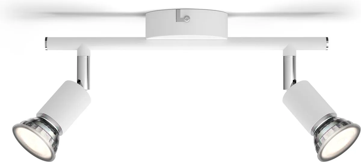 Philips Limbali Opbouwspot 2-lichts - Wit