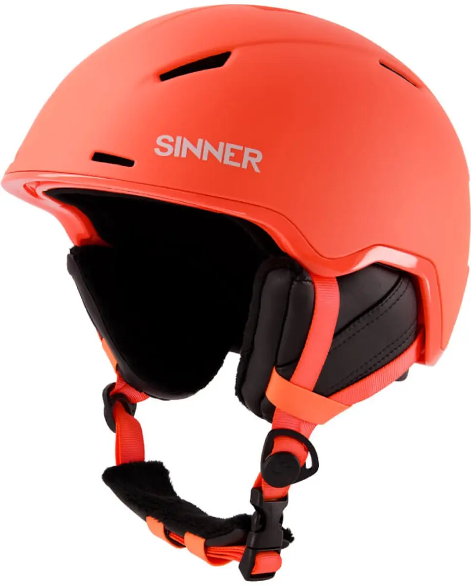 Sinner Snowmass Helm Matte Orange Neon M
